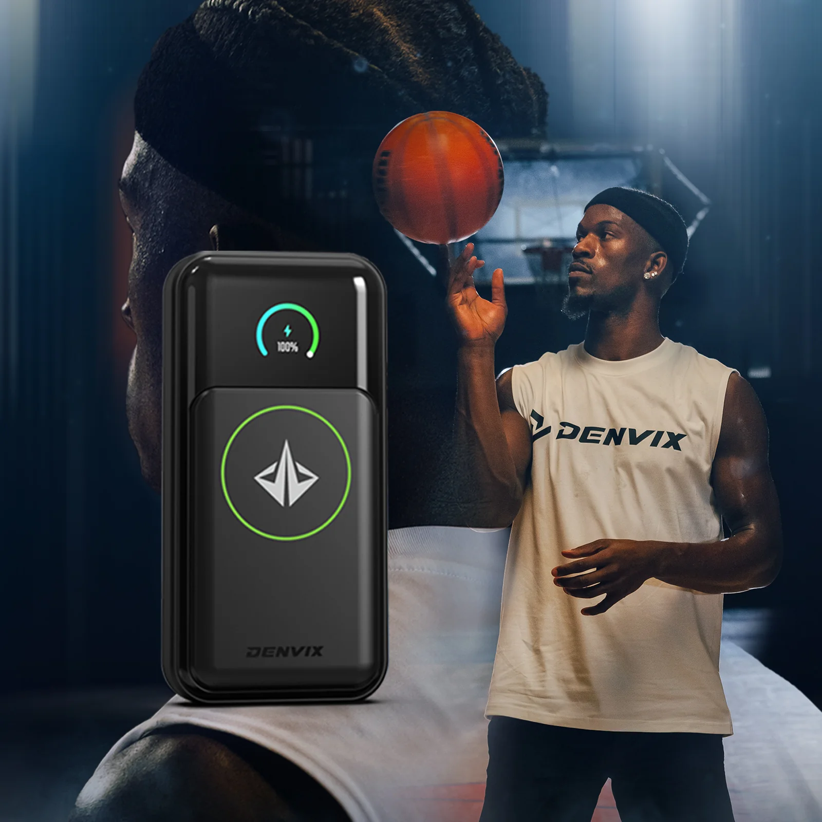 DENVIX PowerX Power Bank Deluxe Package Jimmy Butler Edition, 250W 4-in-1 25,000mAh Laptop Portable Charger (91.25Wh) with Magnetic Wireless Charging for iPhone, Samsung, MacBook, DJI, AirPods and More - Image 3