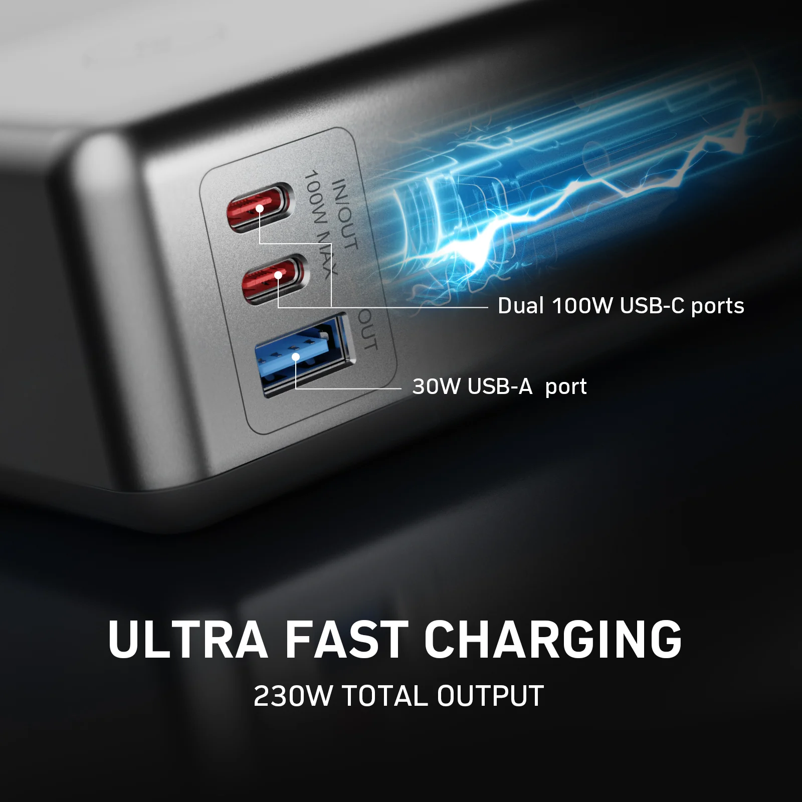 Denvix ThunderX 1000A UltraSafe Jump Starter, fit all household cars, SUVs and Trucks, 36000mAh Power Bank Super Safe High-rate full-tab battery, 230W Output,Portable Jump Starter, Power Bank, Jumper Cables, LED light - Image 7